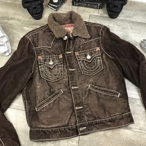 Brown Corduroy True Religion 
